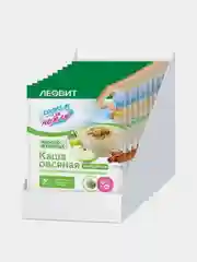 Каша овсяная "Яблоко и корица" с витаминами Леовит, Худеем за неделю, 10 штук по 40г
