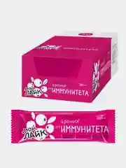 Батончик Арония для иммунитета, "Мой лайк" от Леовит, упаковка 30 штук по 25 г