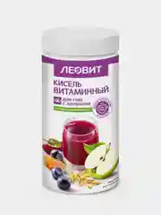 Кисель витаминный ЛЕОВИТ, для глаз с лютеином, 20 порций, банка, 400 г
