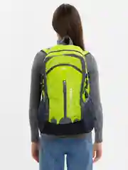 Зеленый рюкзак туристический, с USB портом, Travel, 40 л