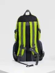Зеленый рюкзак туристический, с USB портом, Travel, 40 л
