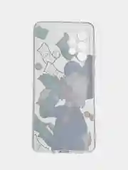 Лесной зеленый чехол на Samsung Galaxy A33 5G / Галакси А33 5G прозрачный, с рисунком, защита камеры