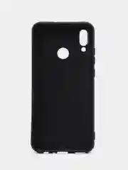 Тёмно-бордовый силиконовый чехол для Honor 10 Lite / Huawei P Smart 2019, с принтом, с рисунком (Хонор 10 Лайт / Хуавей П смарт 2019)