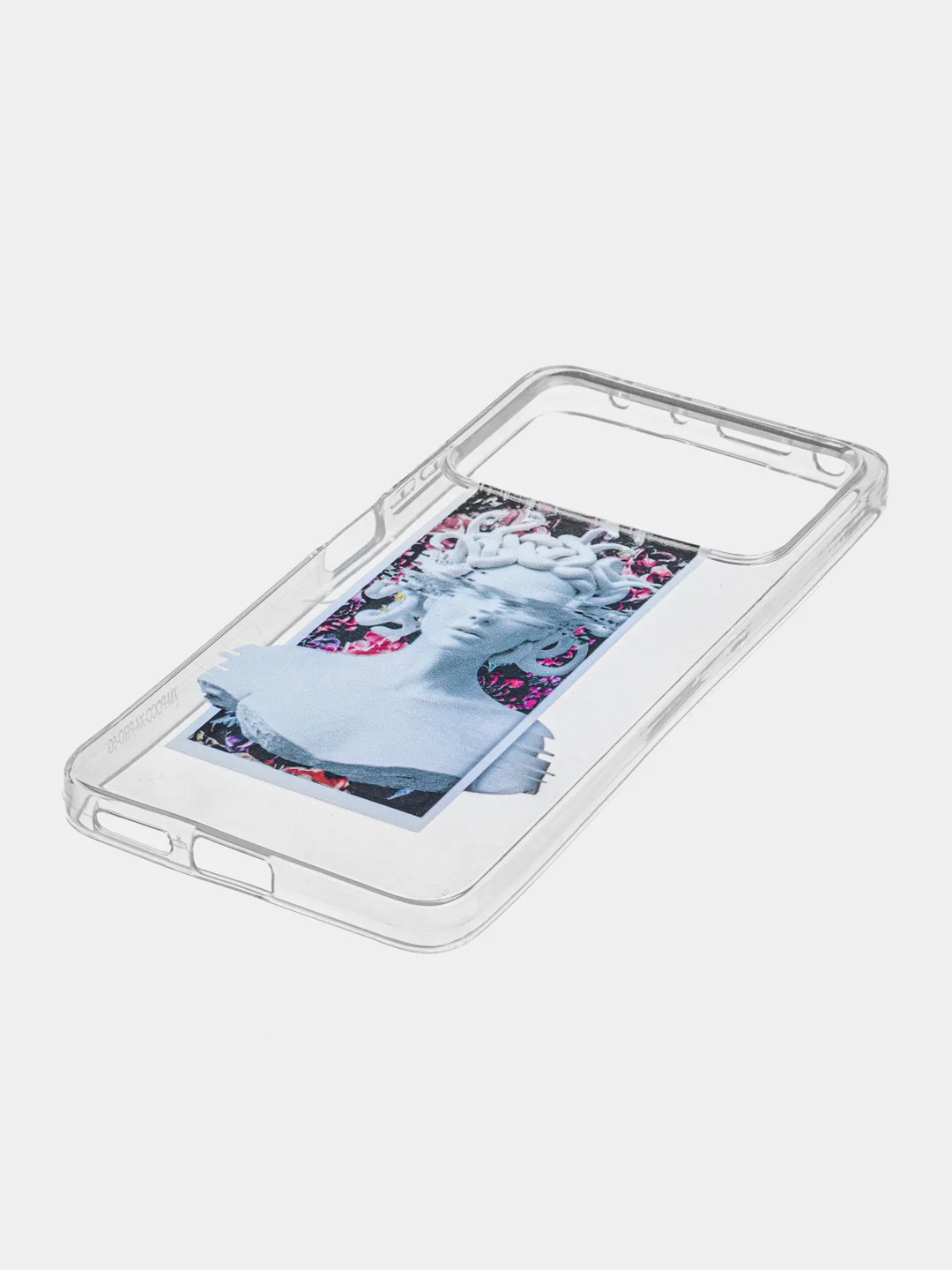 Аметистовый силиконовый чехол для POCO X4 Pro 5G, с принтом, с рисунком (Поко Х4 Про 5г)