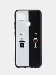 Бирюзовый чехол для Xiaomi Redmi 9C / 10A, с принтом, с рисунком (Сяоми Редми 9С / 10А)