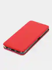 Красный чехол-книжка для Infinix Hot 30 Play (Инфиникс Хот 30 Плей)