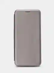 Серый чехол-книжка для Infinix Hot 30 Play (Инфиникс Хот 30 Плей)