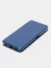 Синий чехол-книжка для Infinix Hot 30 Play (Инфиникс Хот 30 Плей)