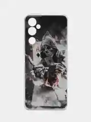 Песочный хаки чехол на Tecno Pova Neo 2 / Текно Пова Нео 2 прозрачный, с рисунком, защита камеры