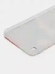 Кремовый силиконовый чехол на Samsung Galaxy A10 / Самсунг А10 прозрачный с рисунком, защита камеры