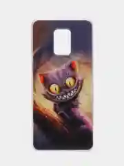 Индиго чехол на Xiaomi Redmi Note 9S/9 Pro / Сяоми Редми Нот 9S/9 Про прозрачный, с рисунком