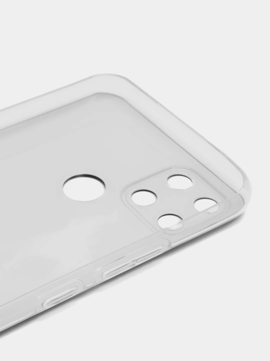 Оливковый силиконовый чехол на Oppo Realme C21Y/C25Y / Оппо Реалми C21Y/C25Y прозрачный, с рисунком