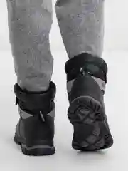Черный ботинки утепленные NG-0001