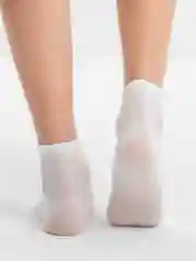 Белый носки белые короткие унисекс