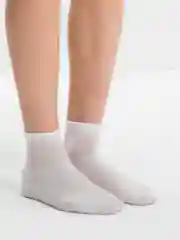 Белый носки белые короткие унисекс
