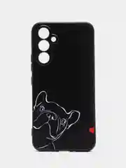 Песочный хаки силиконовый чехол для Samsung Galaxy A54 (Самсунг Галакси А54), с принтом, с рисунком