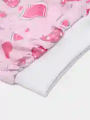 Шапочка для новорожденного с ушками, 100% хлопок, возраст 6-9 месяцев
