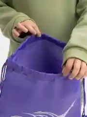 Конфетный сумка-мешок для вещей и сменной обуви