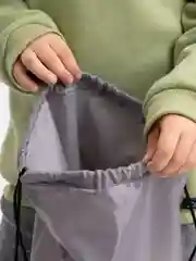 Серый мешок для обуви