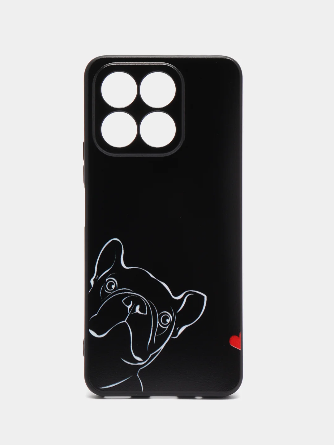 Песочный хаки силиконовый чехол для HONOR X8a (Хонор Х8А), с принтом, с рисунком