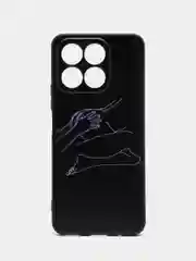 Слоновая кость силиконовый чехол для HONOR X8a (Хонор Х8А), с принтом, с рисунком