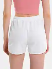 Белый шорты женские спортивные