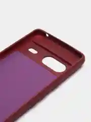 Тёмно-бордовый чехол для Google Pixel 7 (Гугл Пиксель 7), с мягкой подкладкой