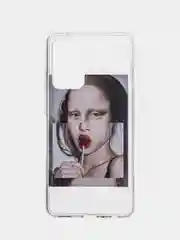 Багровый силиконовый чехол для Samsung Galaxy A52 / A52S, с принтом, с рисунком, Самсунг А52 А52С
