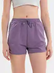 Сиреневый шорты женские спортивные