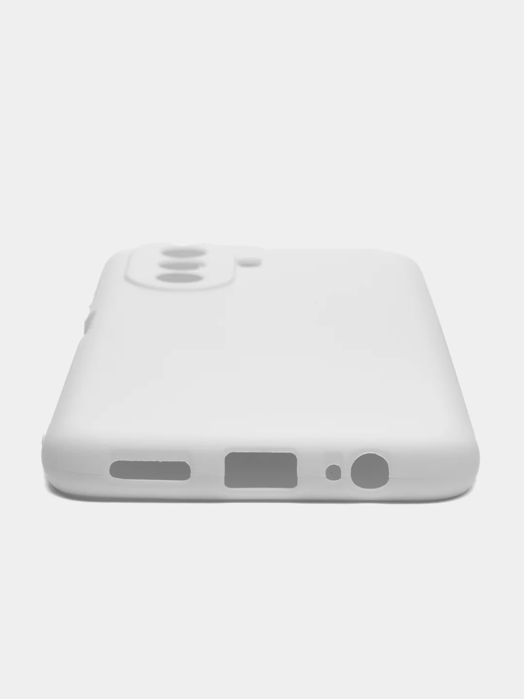 Белый чехол для Huawei Nova Y71 / Y70 / Y70 Plus ( Хуавей Нова У71/У70/У70 Плюс), Silicone Case