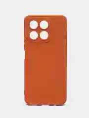 Коричневый чехол для Honor X8A (Хонор Х8А, Икс 8А), Silicone Case