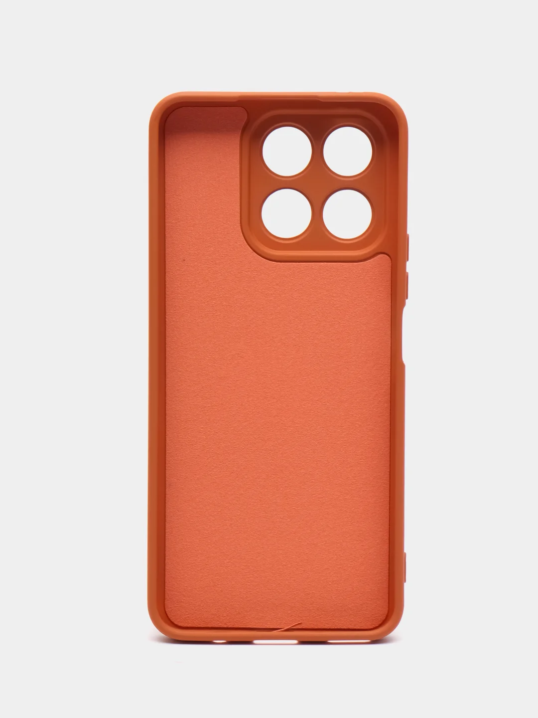 Коричневый чехол для Honor X8A (Хонор Х8А, Икс 8А), Silicone Case