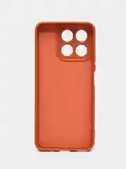 Коричневый чехол для Honor X8A (Хонор Х8А, Икс 8А), Silicone Case