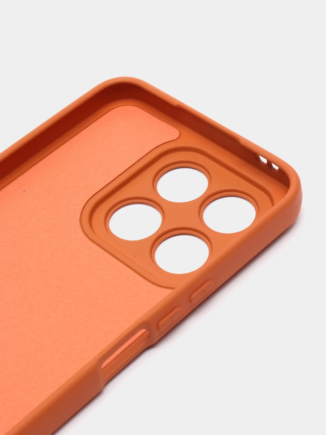 Коричневый чехол для Honor X8A (Хонор Х8А, Икс 8А), Silicone Case