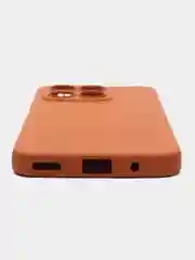 Коричневый чехол для Honor X8A (Хонор Х8А, Икс 8А), Silicone Case