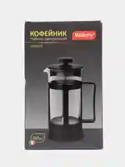 Мятный чайник заварочный, френч-пресс для чая и кофе, стеклянный, 350 мл