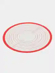Красный силиконовый коврик для раскатки теста
