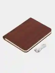 Коричневый светильник ночник "Книга"