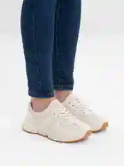 Бежевый кроссовки женские спортивные