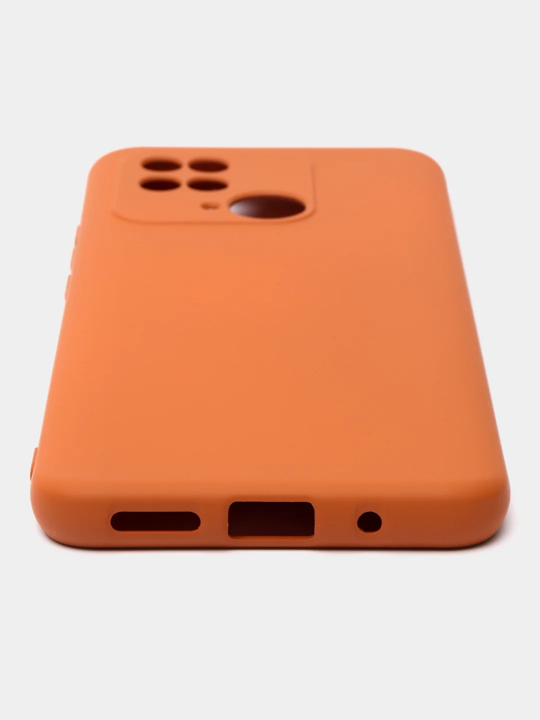 Зеленый чехол для Xiaomi Redmi 10C / Poco C40 (Сяоми Редми 10С / Поко С40), с мягкой подкладкой