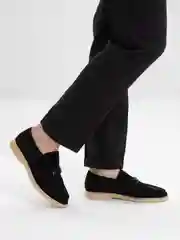 Черный лоферы женские классические