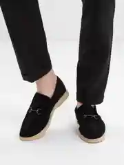 Черный лоферы женские классические