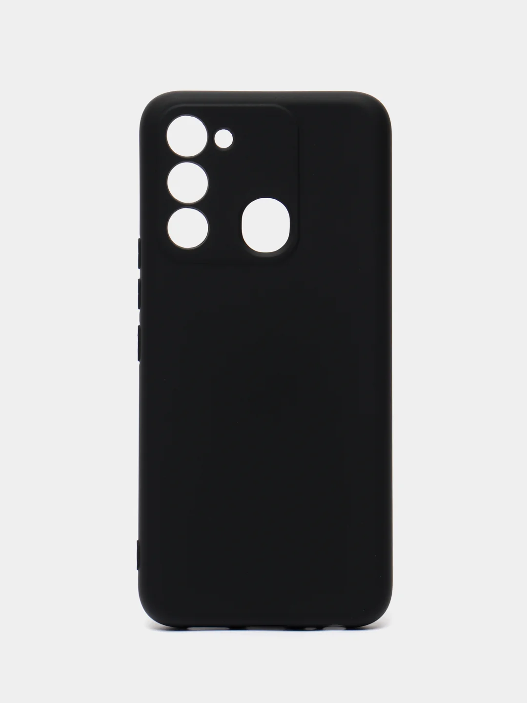 Черный чехол для Tecno Spark Go 2022 / Spark 8C (Техно Спарк Го 2022 / Спарк 8С), Silicone Case