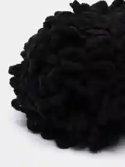 Черный пряжа Puffy Fine Alize 14 м, 100 гр