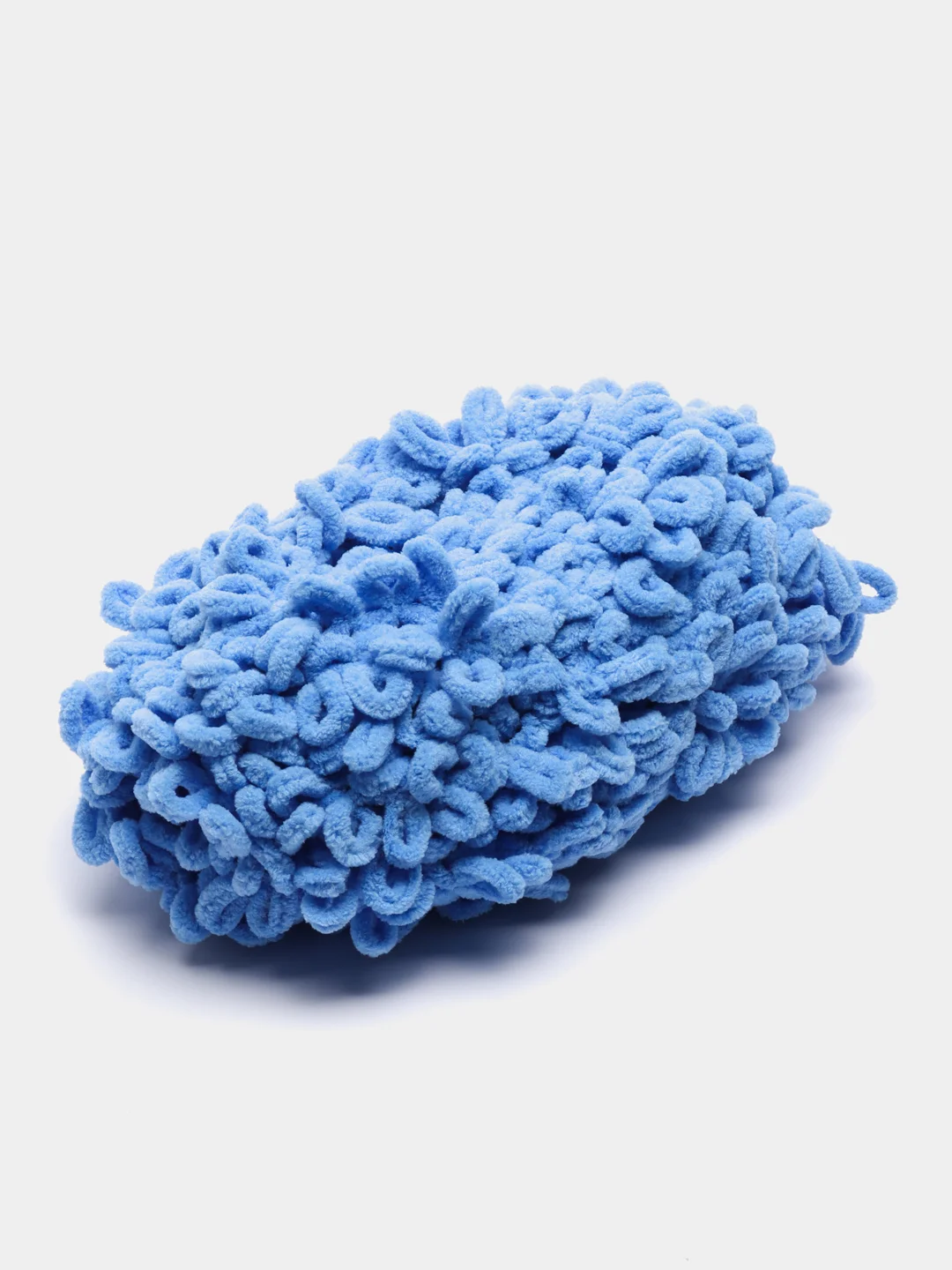 Белый пряжа Puffy Fine Alize 14 м, 100 гр
