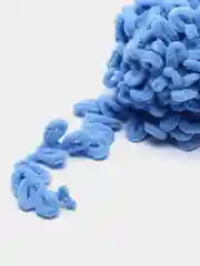 Белый пряжа Puffy Fine Alize 14 м, 100 гр