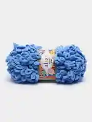 Белый пряжа Puffy Fine Alize 14 м, 100 гр