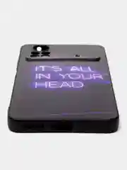 Серый силиконовый чехол для POCO X4 Pro 5G, с принтом, с рисунком (Поко Х4 Про 5г)