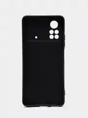 Серый силиконовый чехол для POCO X4 Pro 5G, с принтом, с рисунком (Поко Х4 Про 5г)