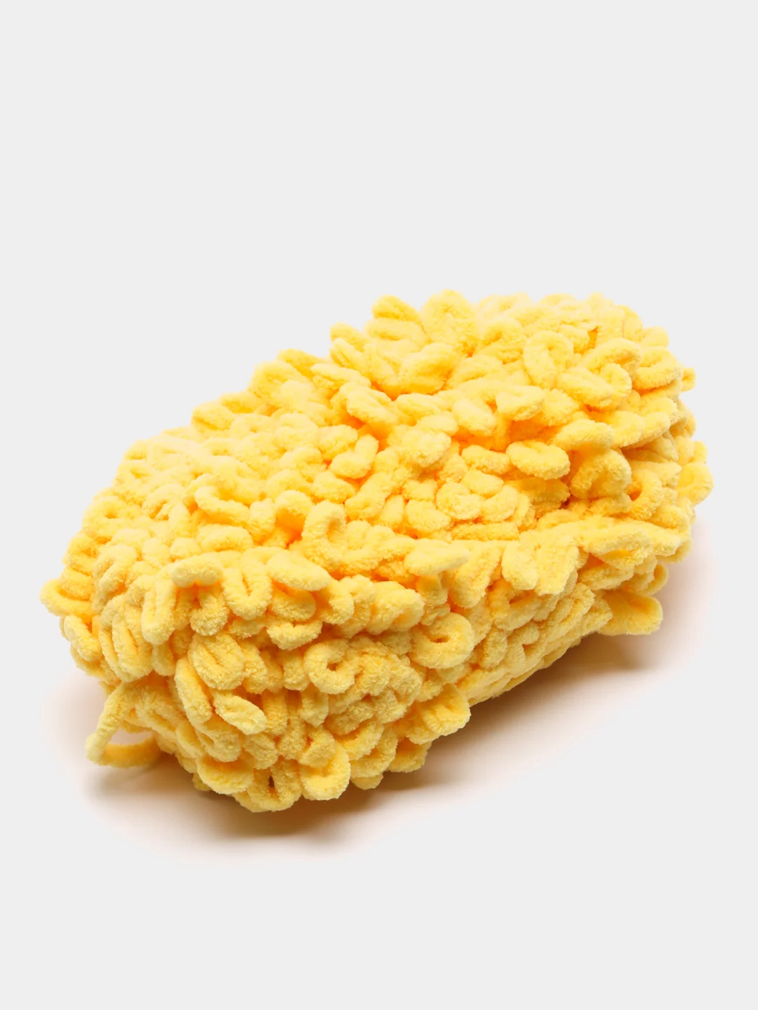 Желтый пряжа Puffy Fine Alize 14 м, 100 гр